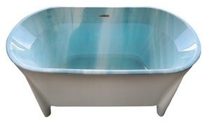 Ванна акриловая BelBagno арт. BB40-1700 170x80x61,5 со сливом-переливом